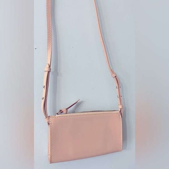 Frame les second mini crossbody pink purse leather made in Italy! Like new!! - Picture 6 of 16